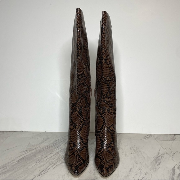 New! 14th & Union Jarden Snake Print Knee High Boot 5.5 - Picture 2 of 12